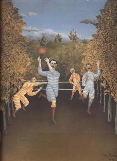 Henri Rousseau Soccer Players oil painting picture